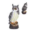 Owl Resin Ornaments Fine Workmanship Lovely Image Widely Used Home Decoration for Courtyards Porches