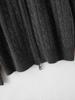 Pure Cashmere Cable Knit Zipper Cardigan Coat