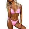 Home&Nest Fashion Womens Sexy Print Bikini Set Swimming Two Piece Push Up Micro Bikini Beachwear Set Women's Swimwear New