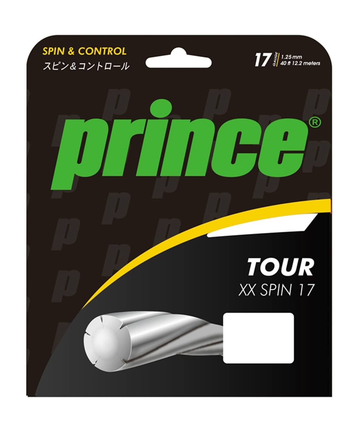 

Prince Tennis String TOUR XX SPIN 17 7JJ024