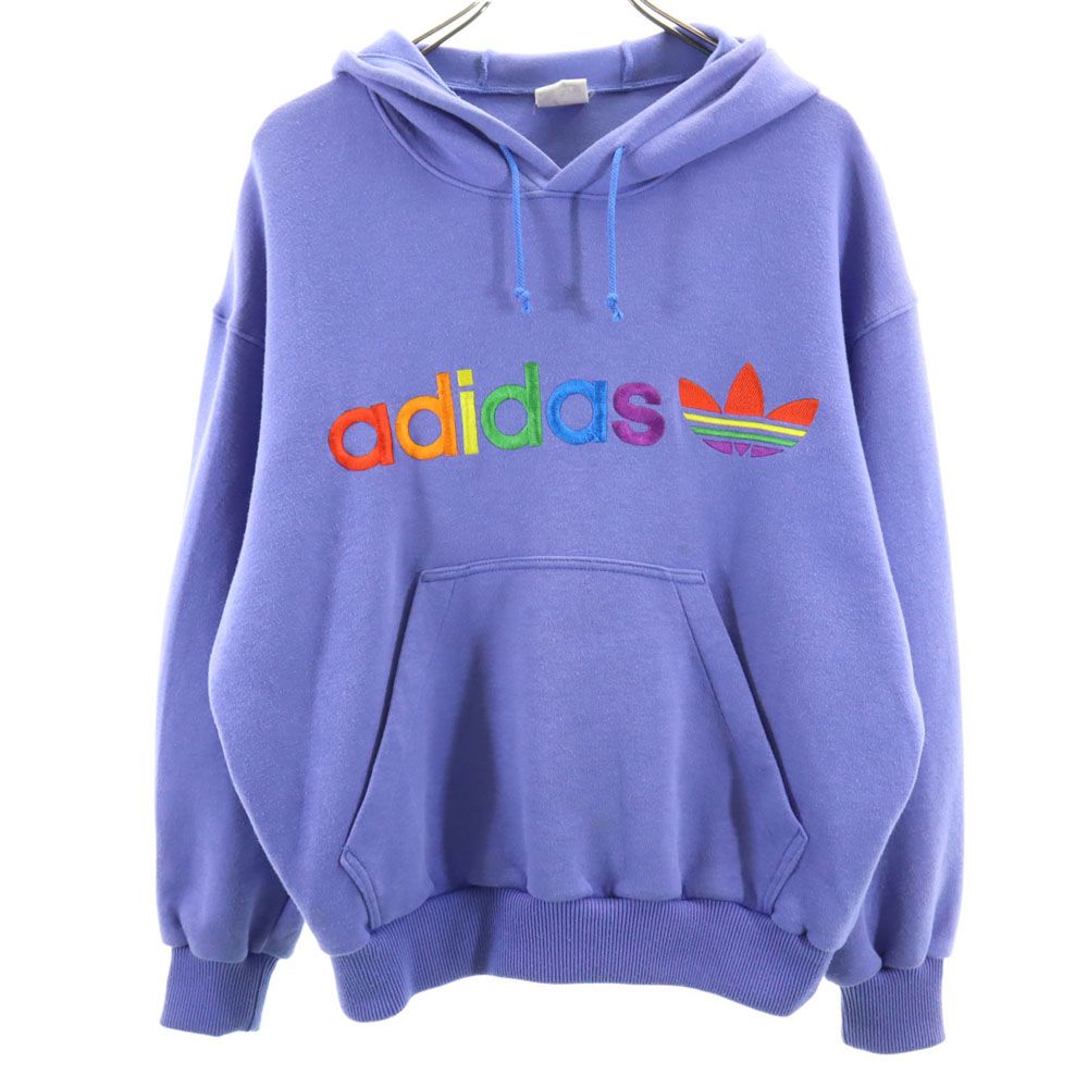 Adidas 80s Vintage Trefoil Logo by Descente Embroidery Long Sleeve Sweatshirts Men's Used