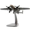 1/144 Scale Alloy Army Green B-25 Bomber Mitchell  Aircraft Model Fighter Airplane Souvenir Collection Toys For Child Adult Gift