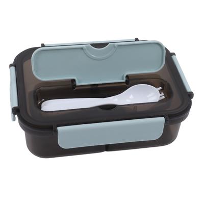 1.1L Leakproof Lunch Box PP Food Storage Container Portable Bento Lunch Box  For Travel