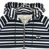 WTAPS Made In Japan Border Pattern Long Sleeve Zip Hoodie S White X Black Men's Used