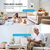 8MP E27 Bulb Wifi Surveillance Camera Indoor 4X Digital Zoom AI Human Detect Full Color Night Vision Wireless Cameras Smart Home