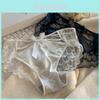 Elegant Satin Lace Panties For Women With Comfortable Mid Rise Cotton Crotch