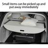 For BYD Sealion 7 2024~2026 2025 Car Trunk Canvas Cargo Cover Privacy Telescopic Luggage Carrier Storage Curtain Accessories