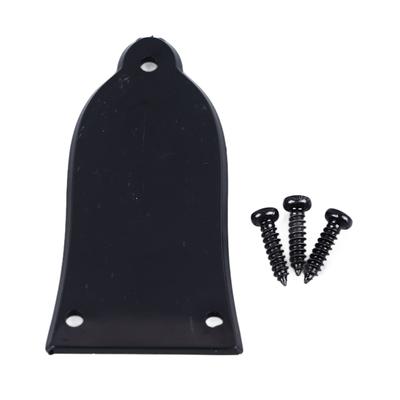 Guitar Truss Rod Cover Plastic 3 Hole Electric Guitar Truss Rod Cover Plate for Practice GR47 Black