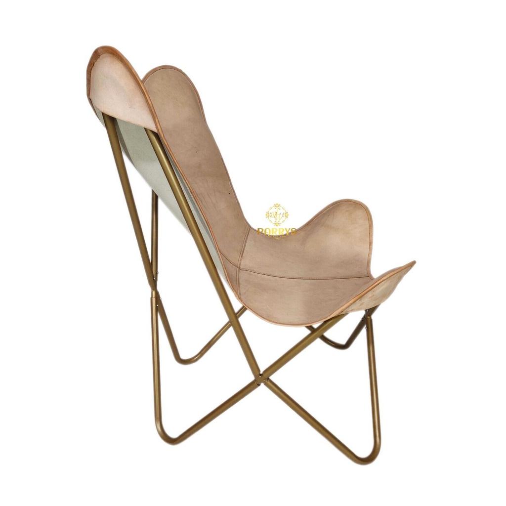 Arm Chair-Leather Butterfly Relaxing Chair For Home & Office–Lounge Chair.