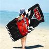 Personalized McQueen's Race Day Beach Towel Microfiber Beach Towel Thin Absorbent for Beach Swimming Yoga Bath Sports. 0910435