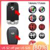 Hub Caps 5/10Pcs 14mm For Alfa Romeo Giulia Stelvio MiTo Giulietta Tonale ALFA Car Logo Remote Key Emblem Sticker Decoration Acc zr0
