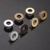 Plastic Brass Round Sink Bathroom Overflow Cover Hole Cap Insert Chrome Ring
