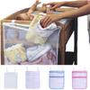 Breathable Large Capacity Mesh Crib Nappy Organizer Bedding Kids Storage Bag for Diaper