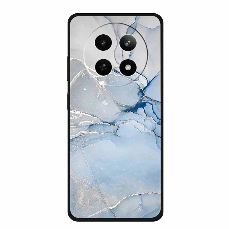 Case For Realme 13 Plus Marble TPU Soft Silicone Back Cover For Realme 13+ Cases Protective Mica Painted Colorful Bumper Capa