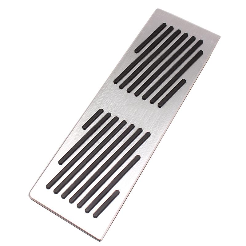 Aluminum Alloy Accelerator Brake Foot Rest Pedal PadsCar Pedal Pads Pedals Cover For BMW X3 G01 X4 G02 7-Series G11 G12