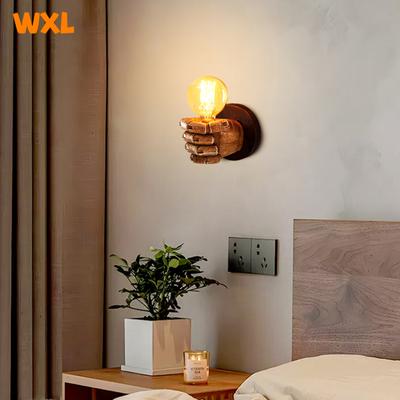 Vintage Wood Wall Lamps In the United States, Resin Lamps for Restaurants, Studios, Restaurants, Bars, and Cafes