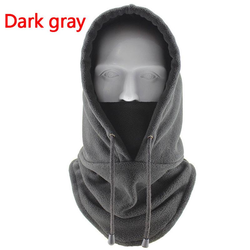 Winter Full Face Cycling Mask Fleece Ski Windproof Cap Outdoor Sports Bib Cold Padded Hood Mask Motorcycle Neck Helmet Hat