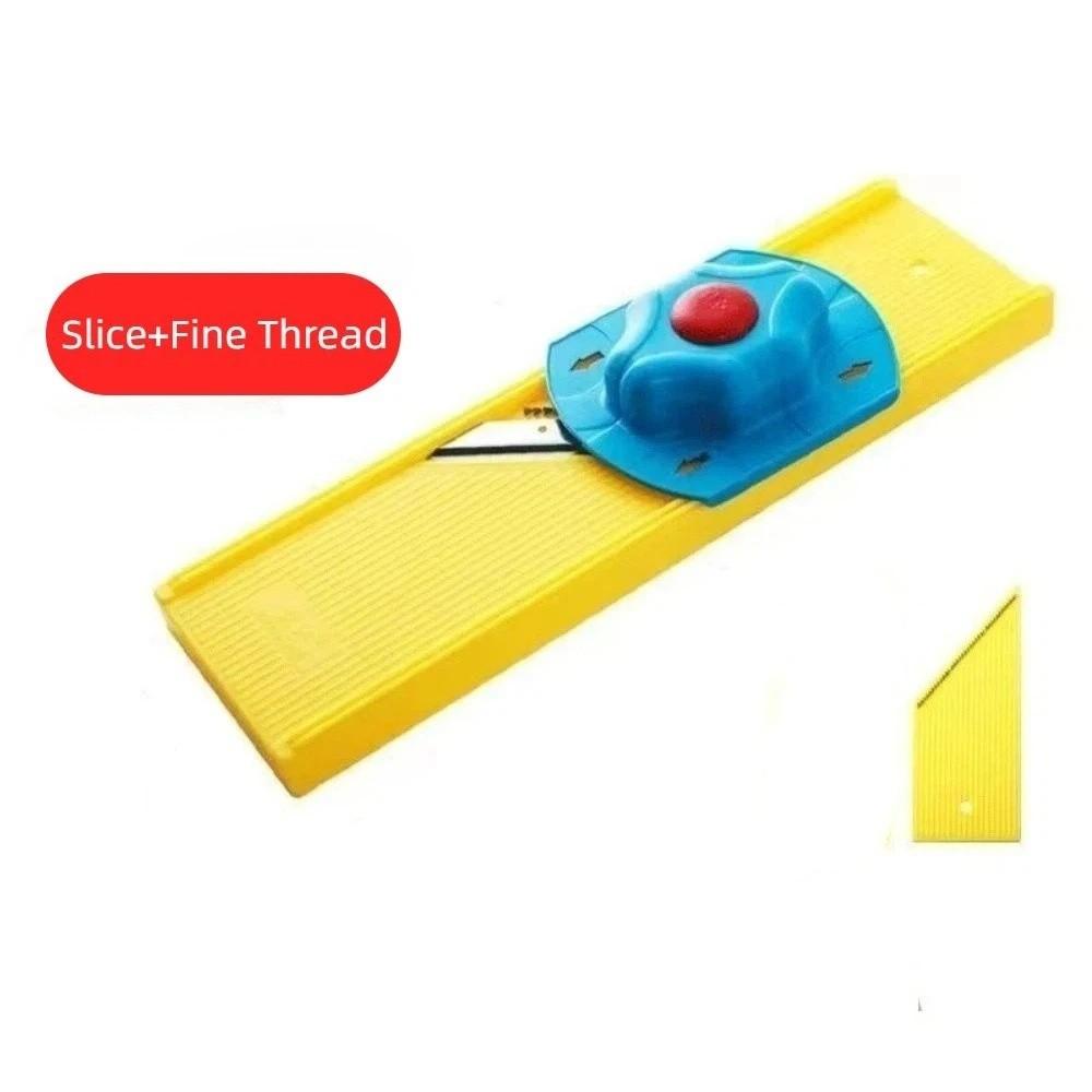 Manual Potato Shredder Stainless Steel Vegetable Chopper Kitchen Slicer  Cooking Preparation Style A