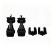2pcs Hood Latches For Jeep Wrangler TJ 1997-2006 68038118AA 55176636AD Hood Hold-Down Latch Hood Lock Catch Bracket