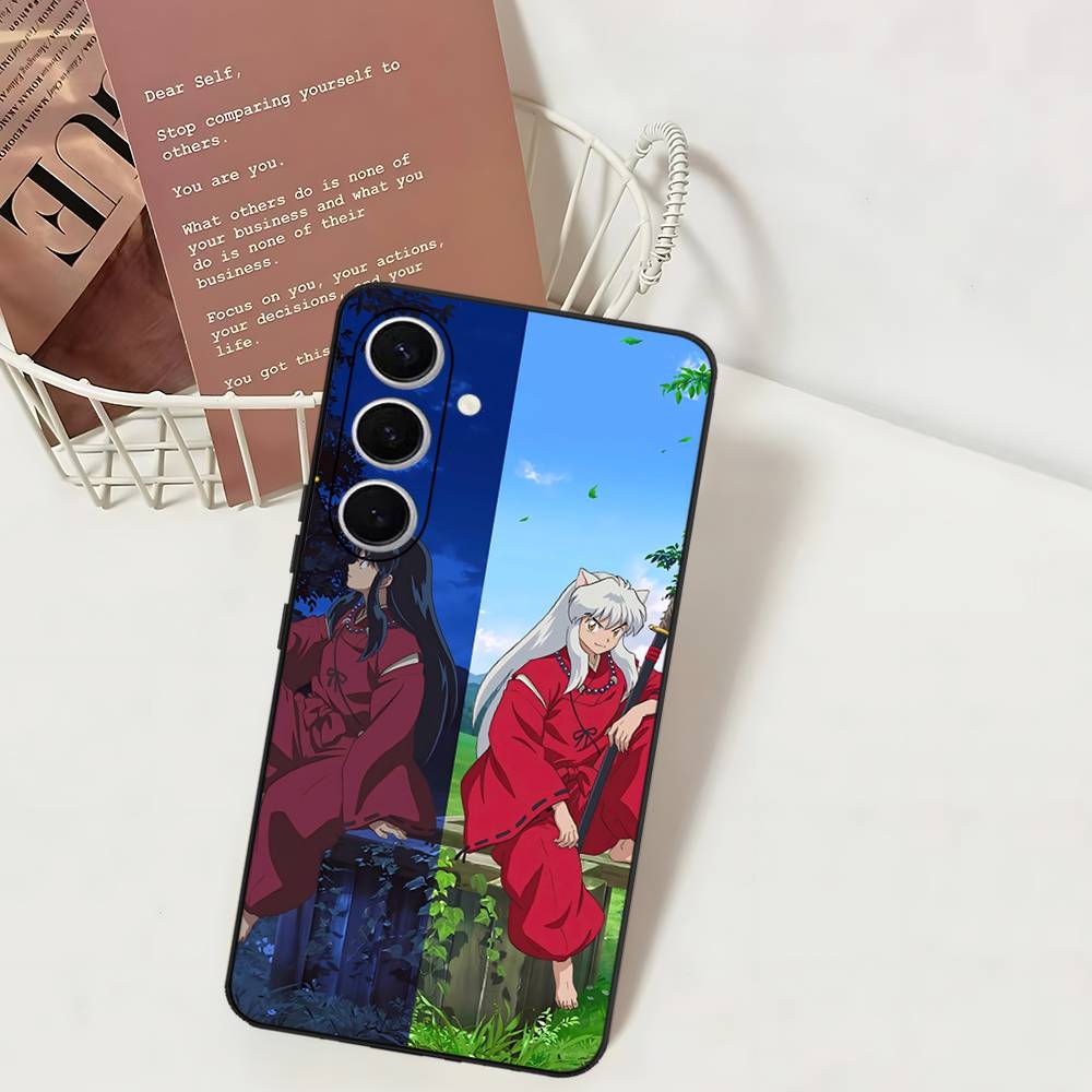 Anime I-Inuyasha Phone Case For Samsung S 24 Fe 25 Ultra Plus 20 Lite 21 30 22 23 24 22 Ultra 5G Fundas
