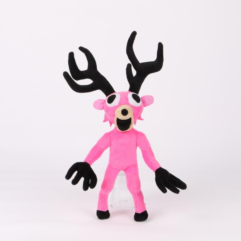 Non-Toxic New 99 Nights In The Forest Purple Bat Plush Cute Pink Baby Deer Stuffed Doll Funny Blue Owl Red Goat Plush Toy For Kid Gifts