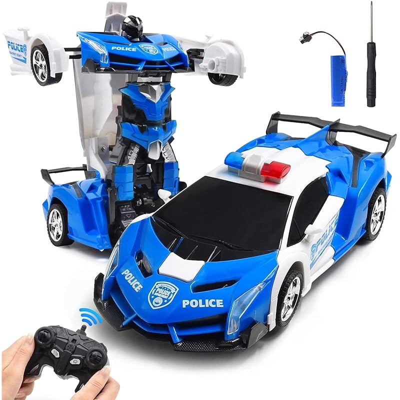 

WEECOC. multifunctional radio controlled car RC car electric rc car toy car convert to robot High stability Shockproof kids toys Popularity present