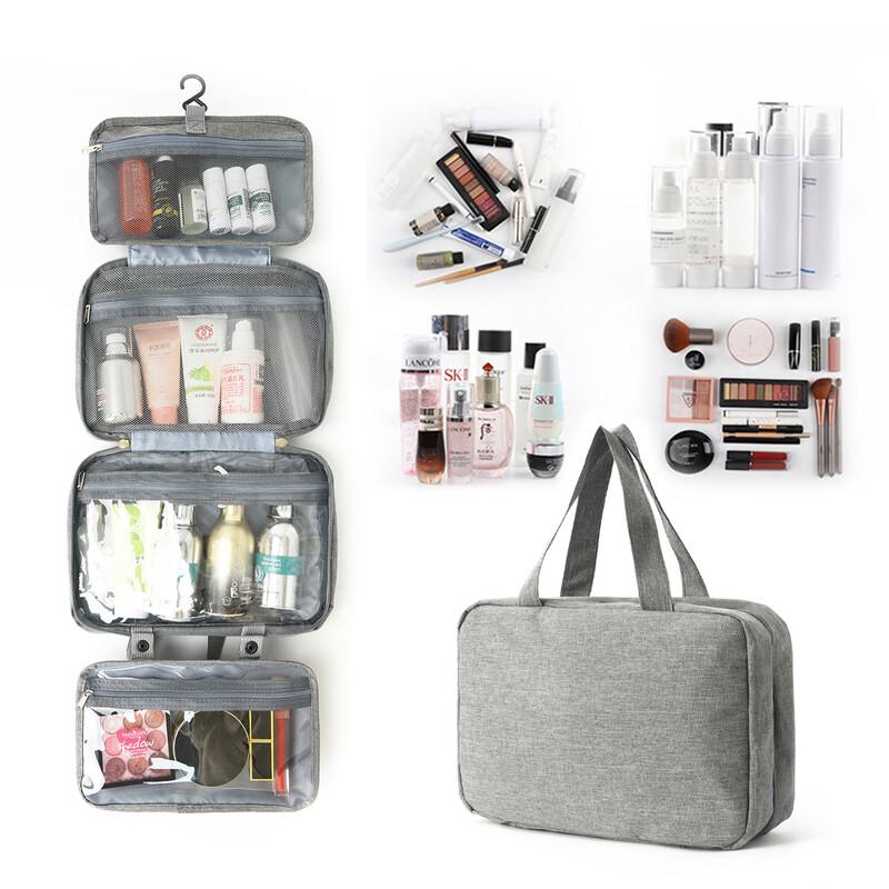 Portable Hanging Dry Wet Separation Toiletry Bag