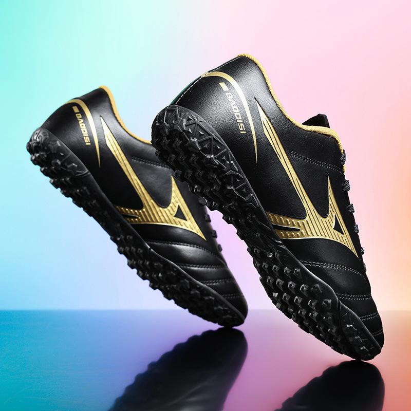 Foreign Trade Low-top Football Shoes, Teenagers, Primary School Students, Middle-aged Children, Adults, Men and Women, Spikes, Grass Training Shoes
