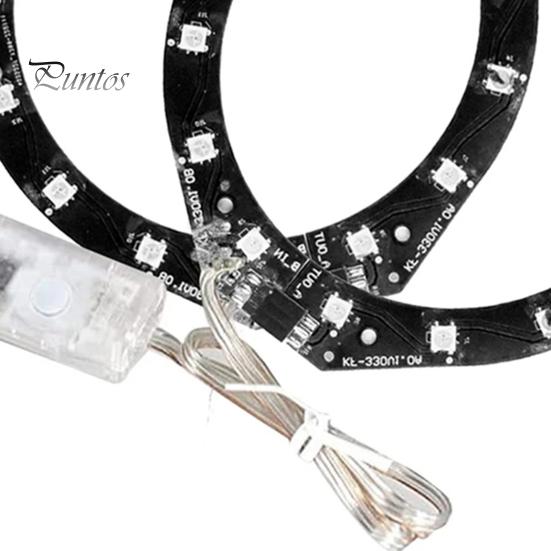 Striscia Luminosa RGB Lampada Pickup Ultra-luminosa Modalità di Illuminazione Multiple Telecomando Luce d'Atmosfera LED Accessori per Console di Gioco per PS5