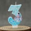 Original Birthday Candles Blue Angel Children's Birthday Candles for Girls Sparklers Candle for Cake Decoration