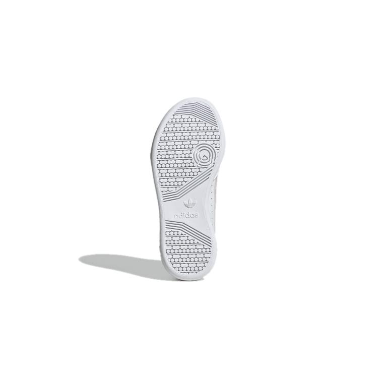 adidas Originals Continental 80 Bequem Abriebfest Niedrig geschnitten Kinder Skateschuhe Weiß FU6668