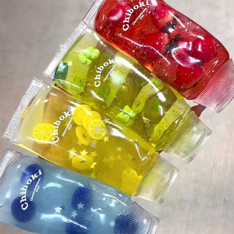 Fruchtgefüllte Maltose Zahnpasta Stressabbau Spielzeug Weich Langsam Aufgehend Verformbar Knetbar Quetschbar Fidget Sensorisches Spielzeug