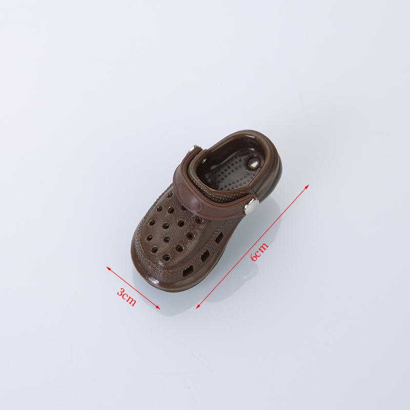 Cute Mini Slipper Charms: Versatile Couple Keychain Accessories