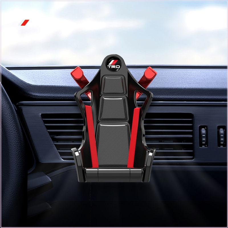 Car Air Vent Phone Mount Universal Shockproof GPS Clip Smartphone Stand for Toyota Trd Corolla Prius Yaris Hilux CHR Camry Auris Camry Prius Prado