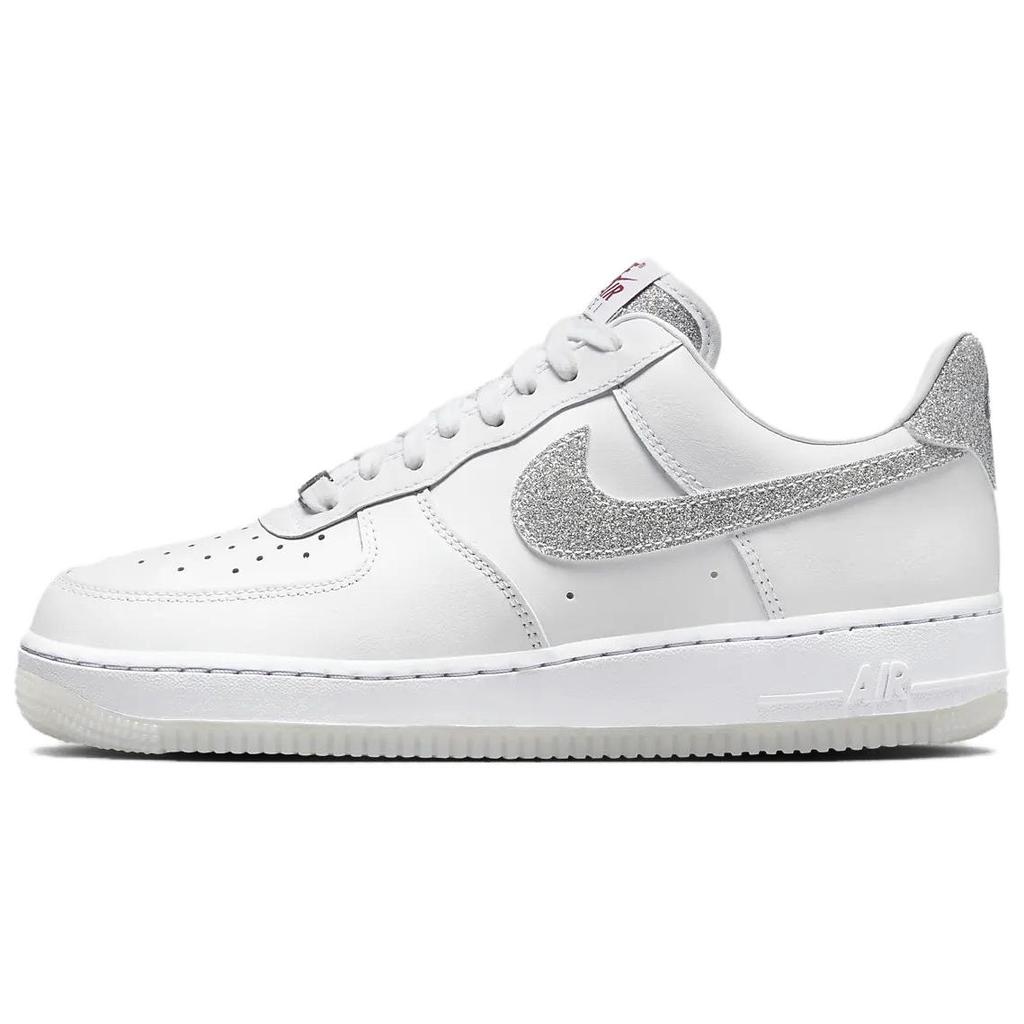Nike Dámské tenisky Air Force 1 07 LX Glitter Swoosh Bílá/Cool-Grey/Vícebarevná HQ3461-191