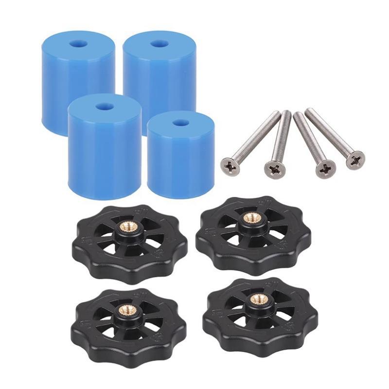 3Dsway 3D Printer Part M3 M4 Hotbed Nut Spring Screw Leveling Kit Heated Bed Platform Level Spring Accessories For Cr10 Ender 3