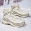 Women's Waterproof Non-Slip Winter Snow Boots with Warm Fleece Lining for Comfortable Outdoor Mountaineering and Skiing