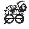 Skull Head Eyeglasses Frames Cobweb Ghost Halloween Decoration Glasses Pumpkin Halloween Dress Up