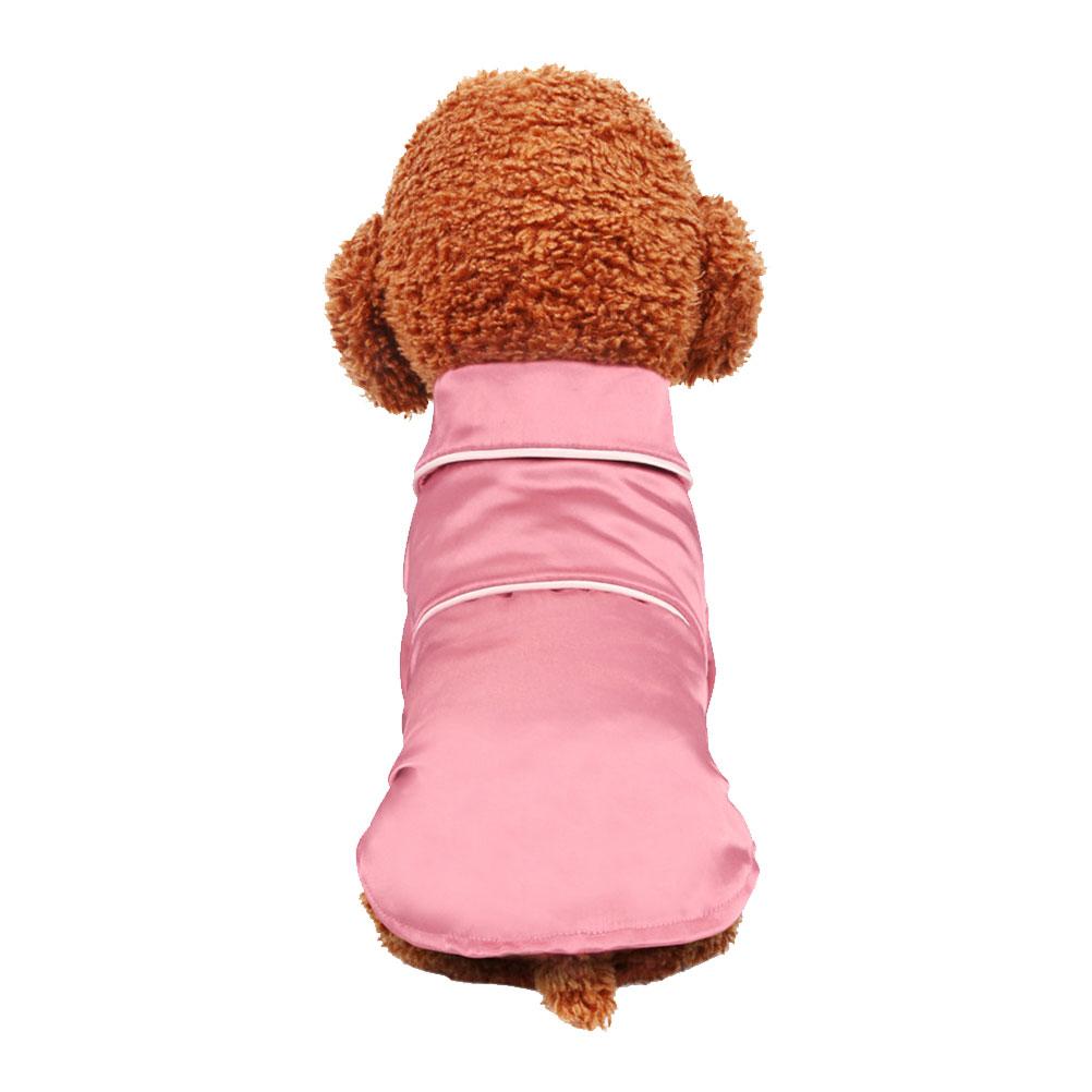 Dog Apparel Fashion Cotton Pet Clothes for Small Dogs Pajamas Shirts Keep Warm Cute Stripe Design Lightweight Wind Proof