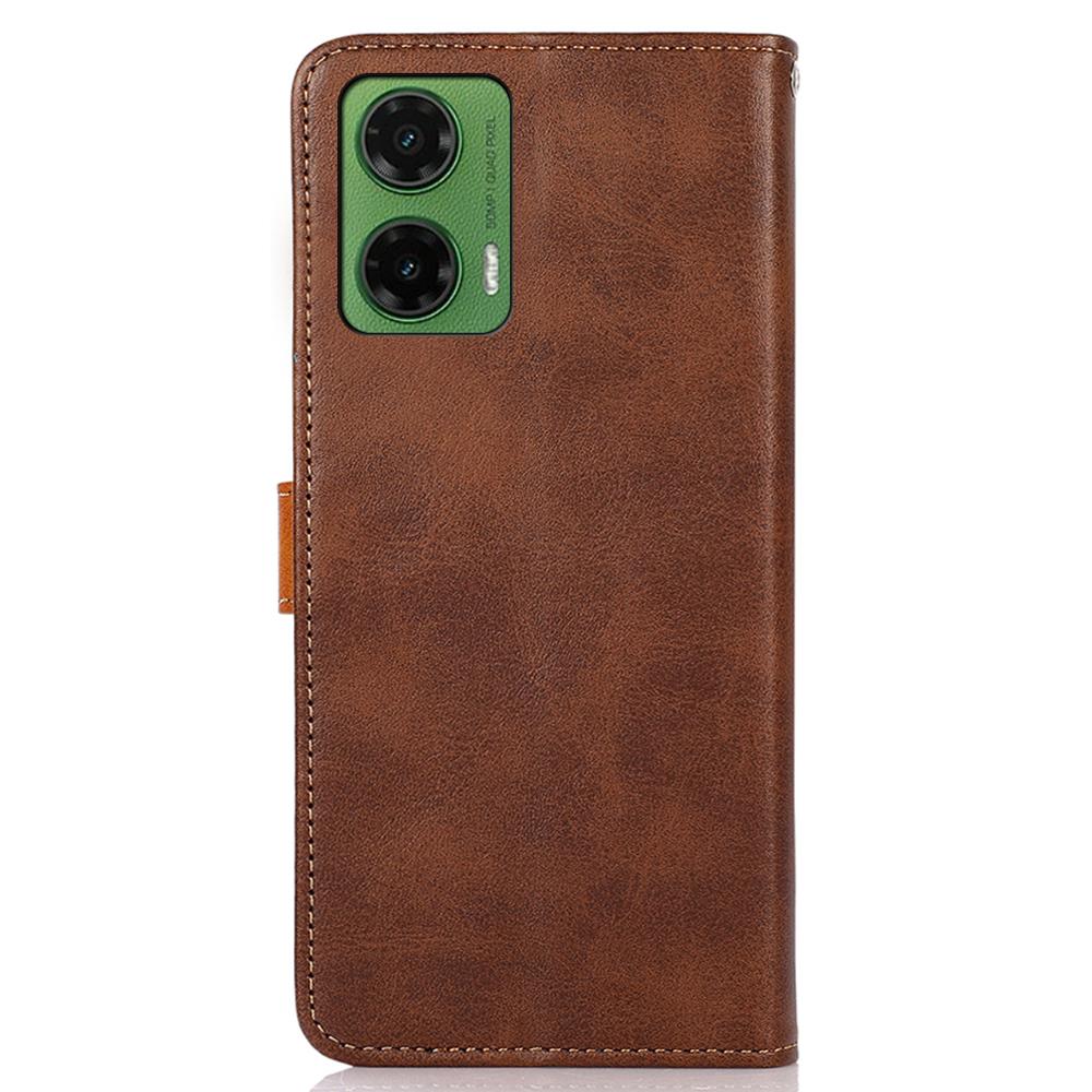 For Motorola Moto G35 5G Wallet Phone Case Stand Leather Flip Cover