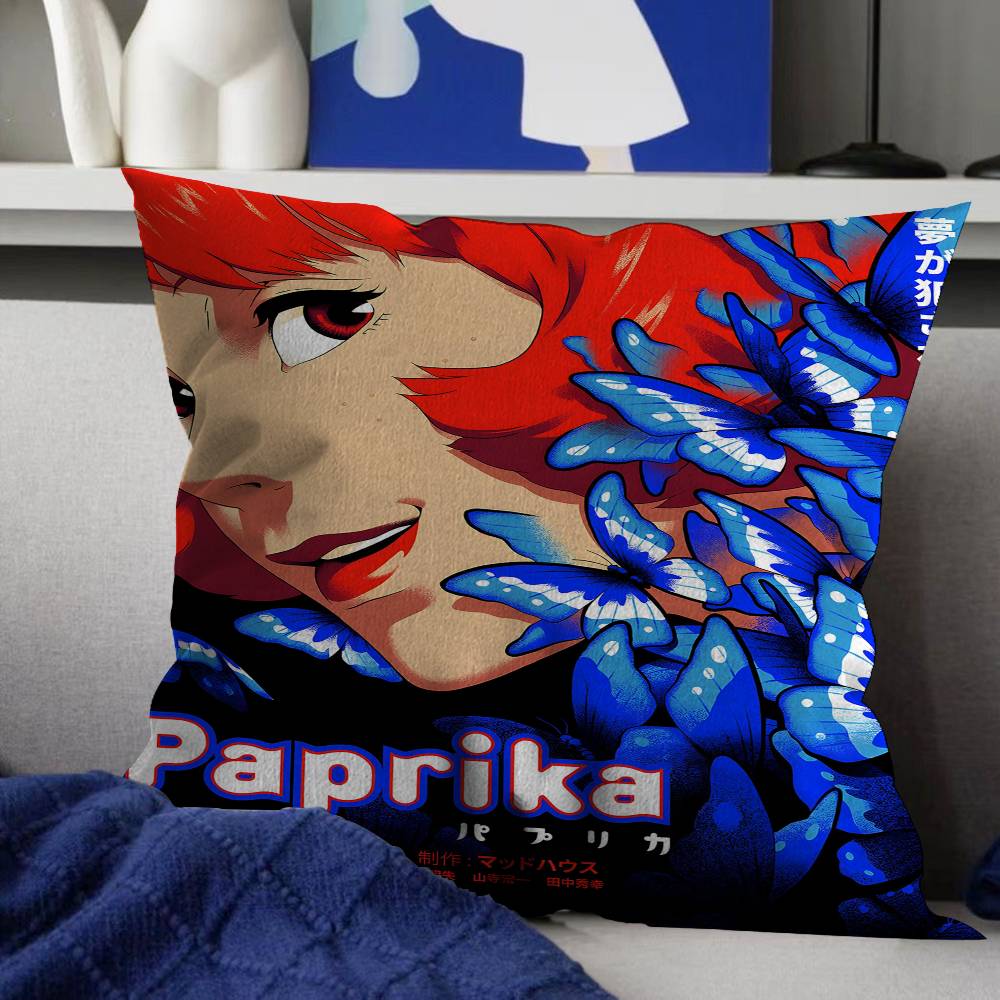 Classic Japan Anime Movies Paprika Personalized Pillow Cover Kids Bedroom Wild Party Decor Pillowcase kid Birthday shower Gift