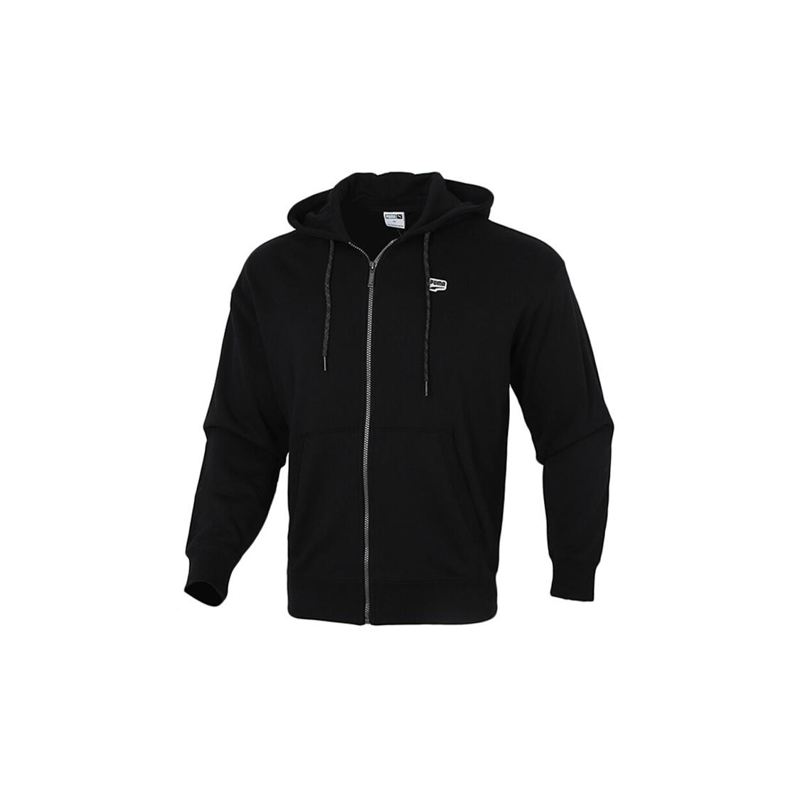 PUMA Downtown Full Zip Jacket Black Men s 530164-01 S