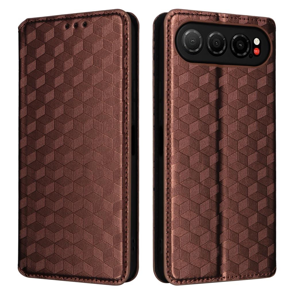 For ZTE nubia Air Case Wallet Rhombus Imprinted Leather Phone Cover