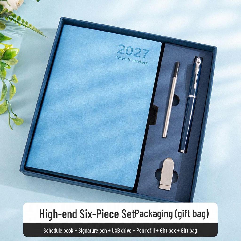 2026 Daily Planner: Thickened One Page Per Day Business Diary Notebook