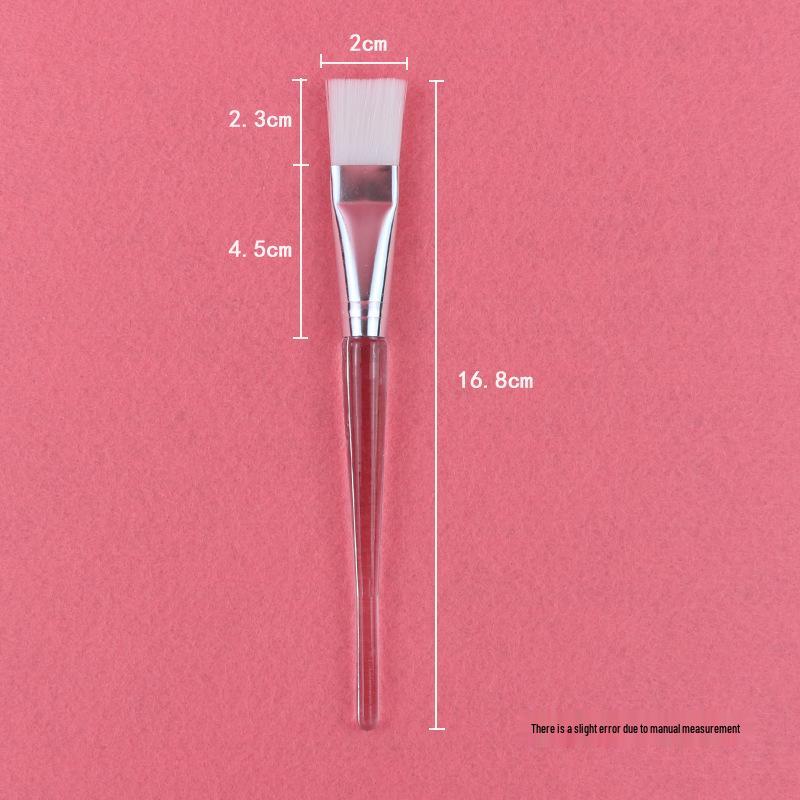 Premium Kristall-Maskenpinsel - DIY Schönheitswerkzeug mit transparentem Griff