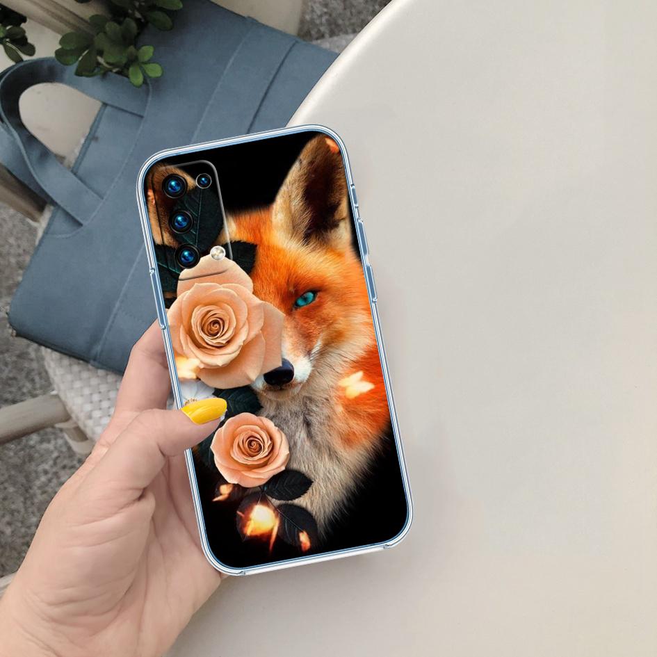 QT18 fox funny foxs lovely cute New High-End Phone Case for Samsung Galaxy A04 A04S A05 A05S A14 A23 A34 A54 M23 M52 M53 A55 A35