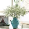 6/16Pcs Artificial Baby Breath Flowers Real Touch Silk Gypsophila Bouquets for Home Decor Wedding Decoration Craft Flower Wreath