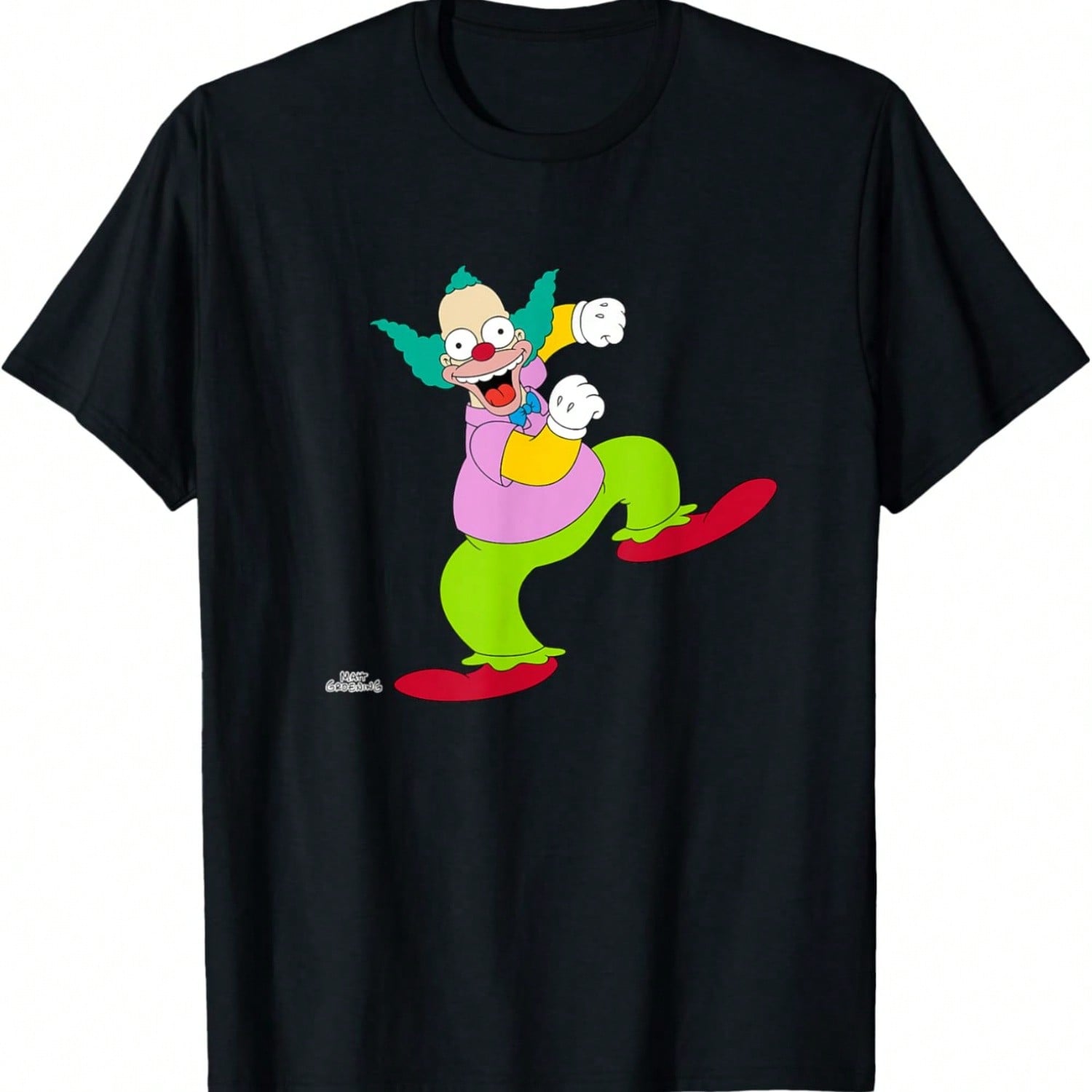 Camiseta con Krusty el Payaso bailando de Los Simpson S