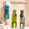 3 In 1 Bottle Gap Cleaner Brush Multifunctional Brush Cup Crevice Cleaning Tools Kitchen Mini Silicone Cup-Holder Cleaning Brush