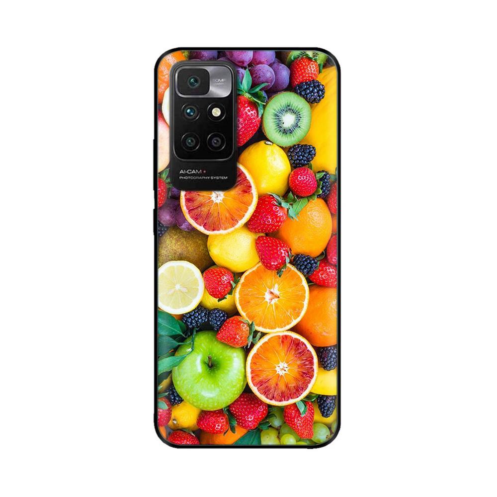 For Redmi10 Xiaomi Redmi 10 Case for Redmi 10 Prime Bumper 6.5 inch Soft TPU Silicone Cover For redmi10 Cases Marble Back Cover